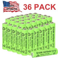 36pcs rechargeable aaa for sale  Rancho Cucamonga