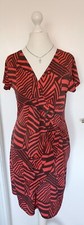 Kleid jerseykleid rot gebraucht kaufen  Bad Schwartau