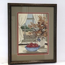 Needlepoint apples window for sale  Denham Springs