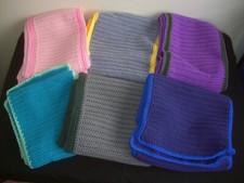 Crochet scarf handmade for sale  GLASGOW