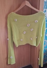 Häkelshirt blumen größe gebraucht kaufen  Neumarkt i.d.OPf.