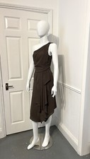 Halston draped asymmetric for sale  BRIGHTON