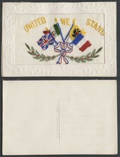 Ww1 silk embroidered for sale  UK