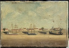 Tableau ancien huile d'occasion  Saint-Maur-des-Fossés