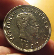 Lire 1863 vittorio usato  Vaglio Serra