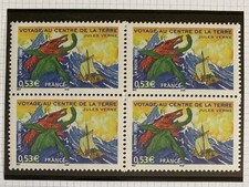 Timbres France Neufs 2005 VOYAGE AU CENTRE DE LA TERRE comprar usado  Enviando para Brazil