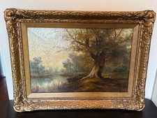 Antique signed oil for sale  Saint Louis