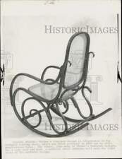 Mecedora Thonet 1970 foto de prensa - afa40372 segunda mano  Embacar hacia Argentina