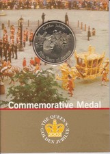 2002 commemorative medal for sale  BUCKINGHAM