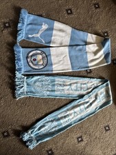 Manchester city scarves for sale  ASHTON-UNDER-LYNE