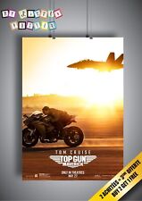 TOP GUN 2 Maverick Poster Cinema Film Tom Cruise A3/A4 comprar usado  Enviando para Brazil
