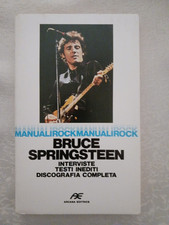 Bruce springsteen interviste usato  Italia