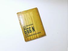 Folheto manual de uso e manutenção Fiat Truck 666 N original 1940 comprar usado  Enviando para Brazil