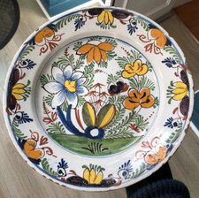 Beau plat faïence d'occasion  Ham