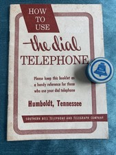 Teléfono y telégrafo Southern Bell de colección: cómo usar el teléfono de marcación segunda mano  Embacar hacia Mexico