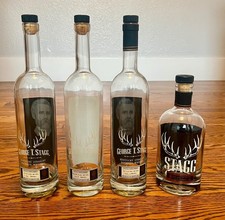Usado, Três garrafas UNRINSED George T. Stagg e uma garrafa UNRINSED Stagg Jr. (bourbon) comprar usado Usado, Três garrafas UNRINSED George T. Stagg e uma garrafa UNRINSED Stagg Jr. (bourbon) comprar usado  Enviando para Brazil