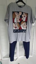 Disney grumpy pyjamas for sale  BOGNOR REGIS