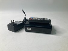 Reprodutor de mídia Western Digital WD TV HD B5J com controle remoto e cabo de alimentação comprar usado  Enviando para Brazil