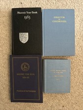 masonic books for sale  LONDON