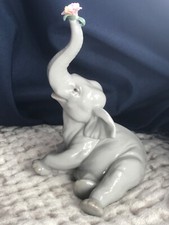 Lladro baby elephant for sale  RENFREW