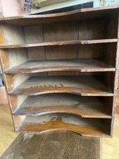 Vintage wooden filing for sale  ROWLEY REGIS