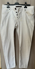 Jeckerson jeans bianco usato  Roma