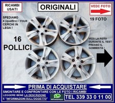 Cerchi lega originali usato  Carrara