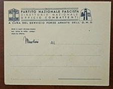 Storia postale pnf usato  Italia