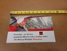 1956 mercury monclair for sale  Webster