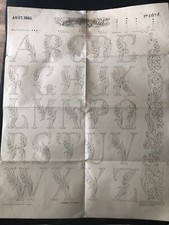 Antique french alphabet d'occasion  L'Isle-Jourdain