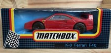 Matchbox ferrari f40. for sale  RUNCORN