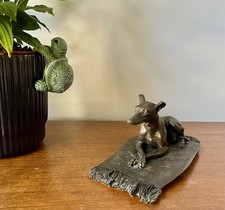Bronze resin greyhound for sale  NORTHALLERTON