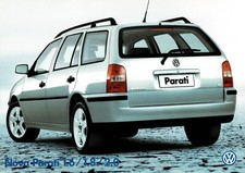 Volkswagen Parati car (made in Brazil) _1999 Prospekt / Brochure comprar usado  Enviando para Brazil