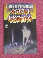 Quadrinhos Pacific 1984 Three Dimensional Alien Worlds 3D #1 com óculos 3D  comprar usado  Enviando para Brazil