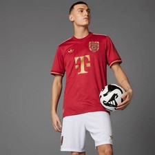 Camiseta Adidas Bayern Munich 125º aniversário futebol nova com etiquetas Je6781 comprar usado  Enviando para Brazil