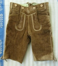 Bestickte braune lederhose gebraucht kaufen  Berlin