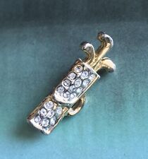 Golf caddy brooch for sale  PEEBLES