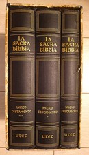 sacra volumi bibbia 3 usato  Como
