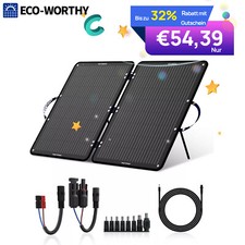 12V 100W Przenośny składany panel słoneczny Torba słoneczna Moduł słoneczny do elektrowni RV na sprzedaż  Wysyłka do Poland