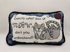 Tapestry cat pillow for sale  Grand Prairie