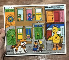 Sesame street wooden for sale  Inwood
