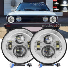 Pair chrome inch for sale  TAMWORTH