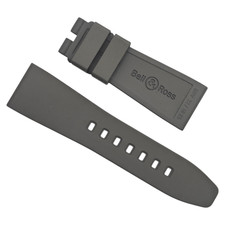 BELL & ROSS - 22/18 MM - BRV - AUTÊNTICO - XS - PULSEIRA DE BORRACHA GENUÍNA comprar usado  Enviando para Brazil