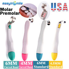 Bandas de matriz profissional dental matrizes curvas pré-formadas bandas molares pré-molares retas comprar usado  Enviando para Brazil