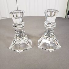 Crystal candle holders for sale  Chattanooga