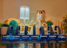7 peças de suportes Casio azuis vintage originais para relógios de revisão, usado comprar usado  Enviando para Brazil