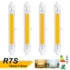 1-5X LED R7s 78mm 118mm Glasröhre Glühbirne COB Ersetzen Halogenlampe Dimmbar comprar usado  Enviando para Brazil