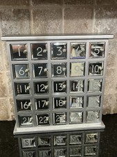 Wooden silver advent for sale  Dunedin