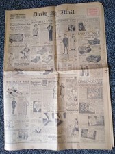 Pre ww2 newspaper for sale  STOCKPORT