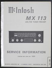 Riginal mcintosh mx113 gebraucht kaufen  Marpingen